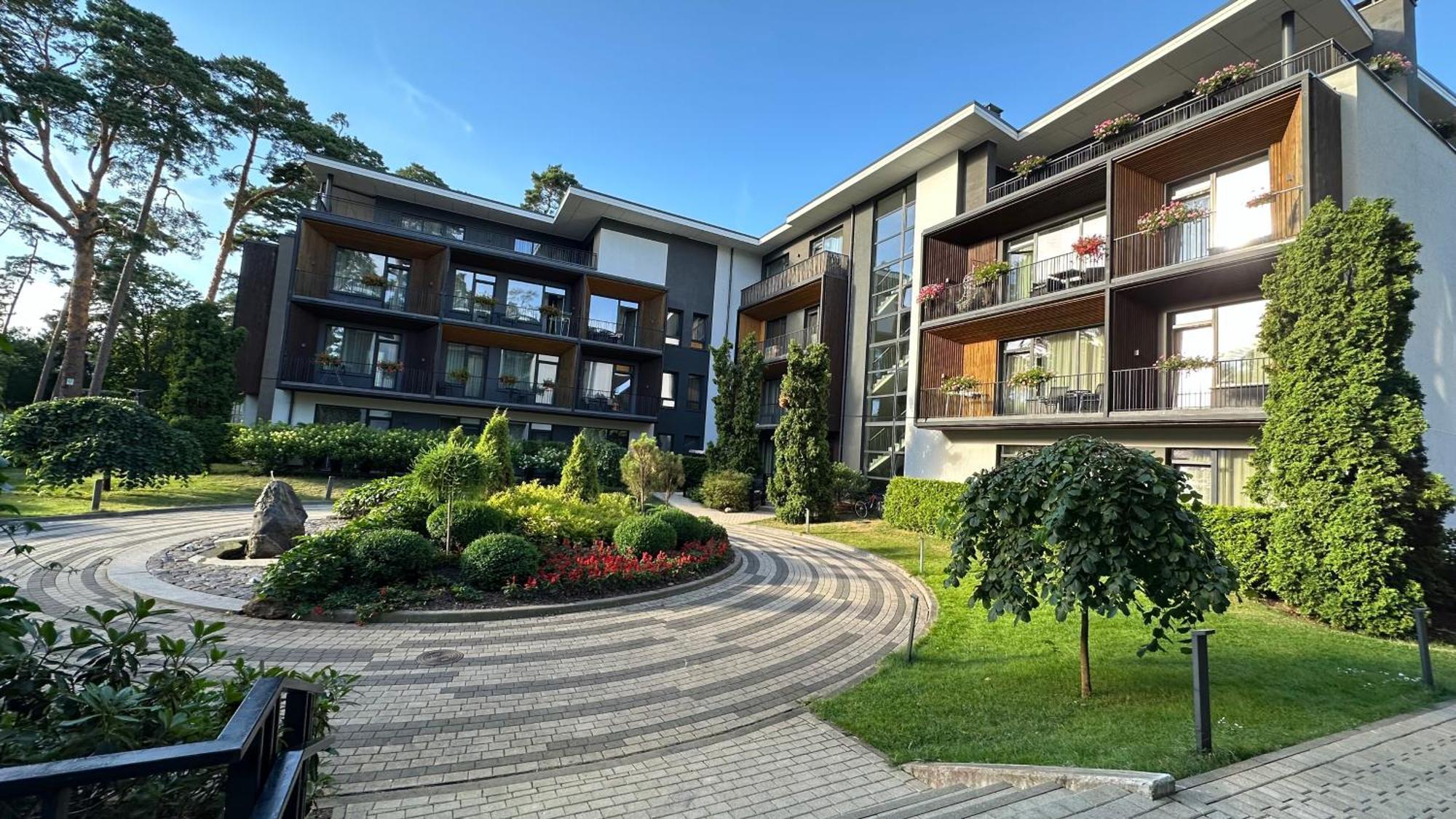 Ferienwohnung Dzintari Jūrkalne Exterior foto